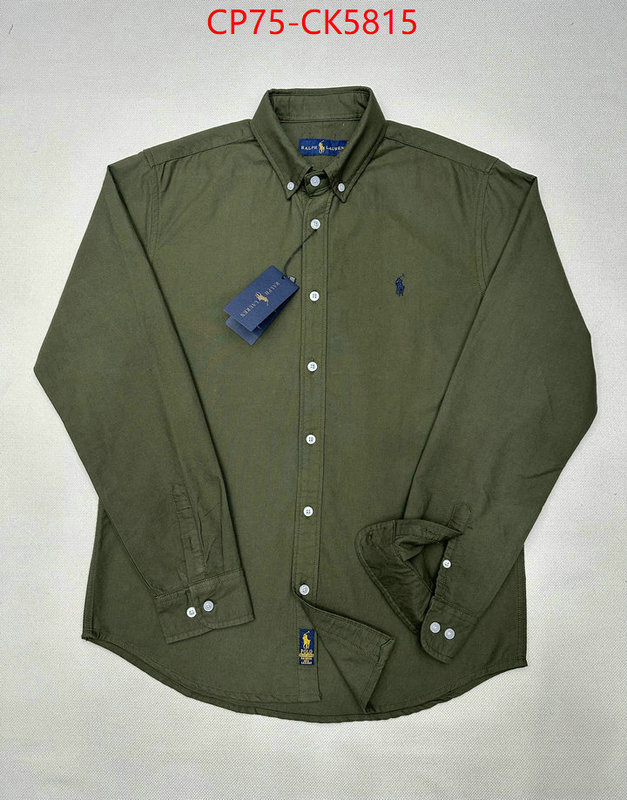 Clothing-Ralph Lauren from china 2024 ID: CK5815 $: 75USD