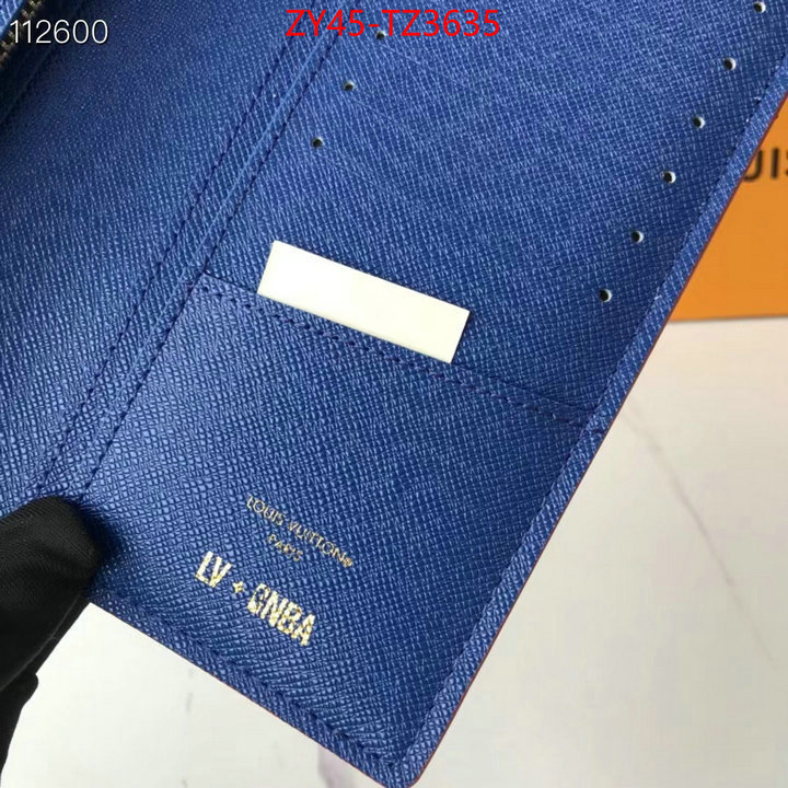 LV Bags(4A)-Wallet the top ultimate knockoff ID: TZ3635 $: 45USD,