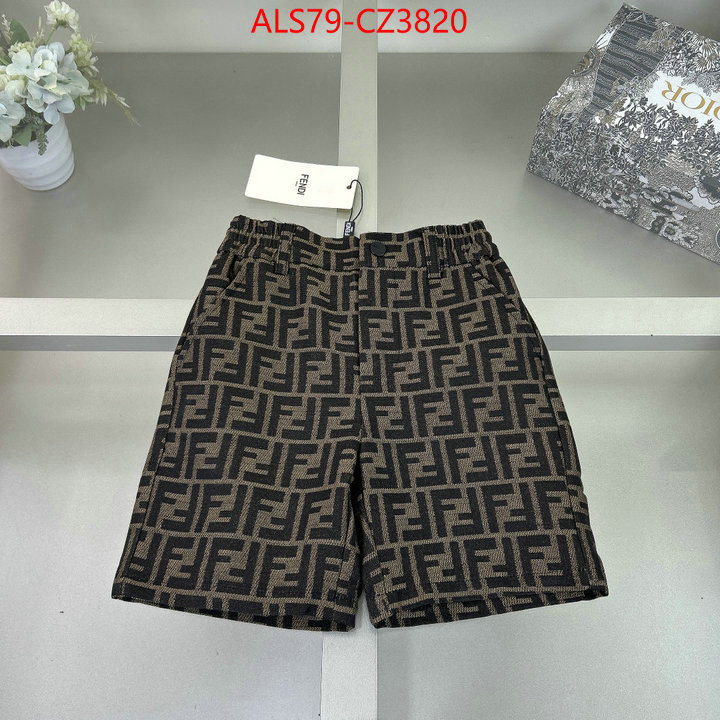 Kids clothing-Fendi highest quality replica ID: CZ3820 $: 79USD