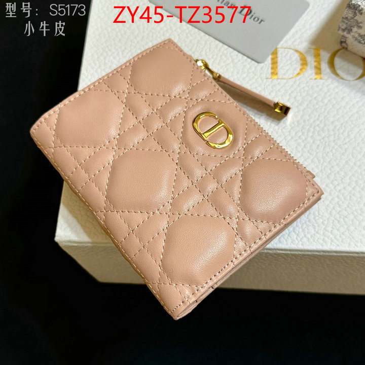 Dior Bags(4A)-Wallet- the highest quality fake ID: TZ3577 $: 45USD,