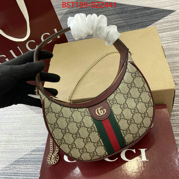 Gucci Bags(TOP)-Crossbody- replica best ID: BZ2441 $: 189USD,