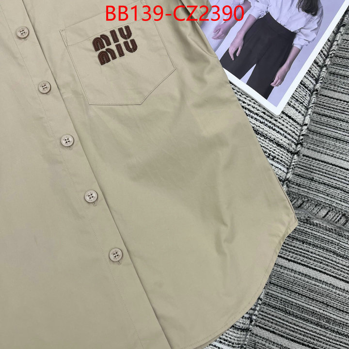Clothing-MIU MIU buy the best high quality replica ID: CZ2390 $: 139USD