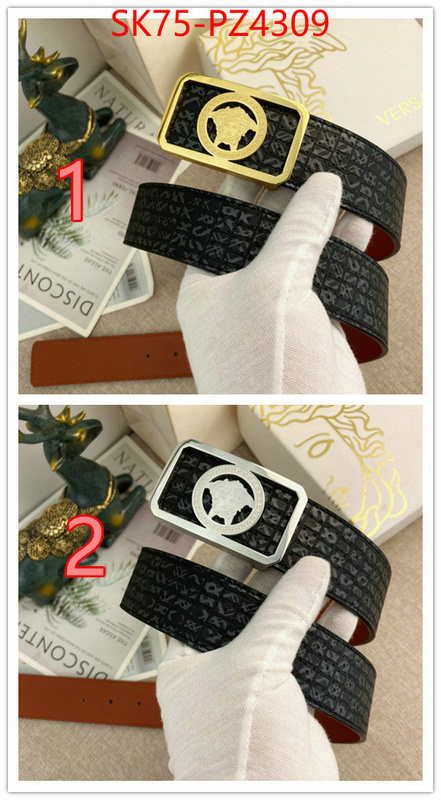 Belts-Versace wholesale designer shop ID: PZ4309 $: 75USD