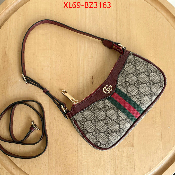 Gucci Bags(4A)-Crossbody- aaaaa replica ID: BZ3163 $: 69USD,