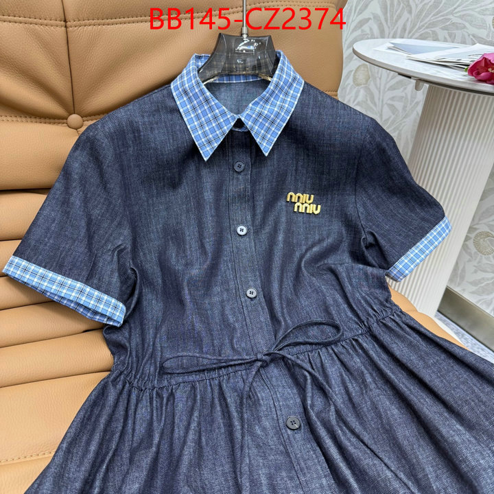 Clothing-MIU MIU where can i find ID: CZ2374 $: 145USD