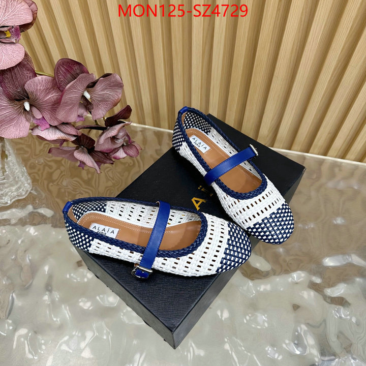 Women Shoes-ALAIA buy best quality replica ID: SZ4729 $: 125USD