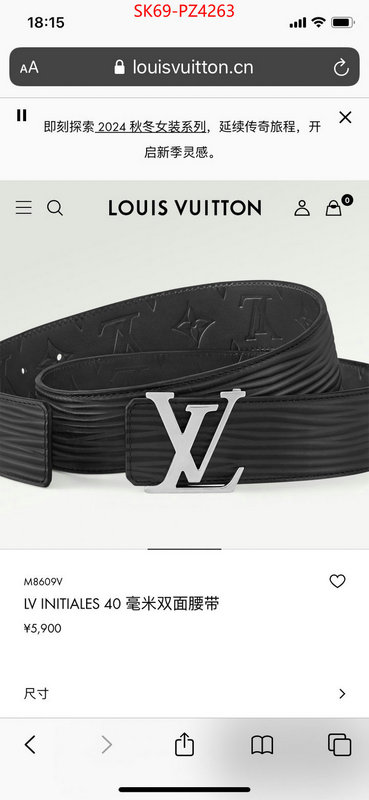 Belts-LV supplier in china ID: PZ4263 $: 69USD