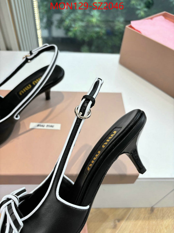 Women Shoes-Miu Miu 1:1 replica ID: SZ2046 $: 129USD