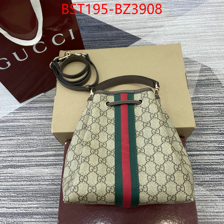 Gucci Bags(TOP)-Bucket bag- best designer replica ID: BZ3908 $: 195USD,