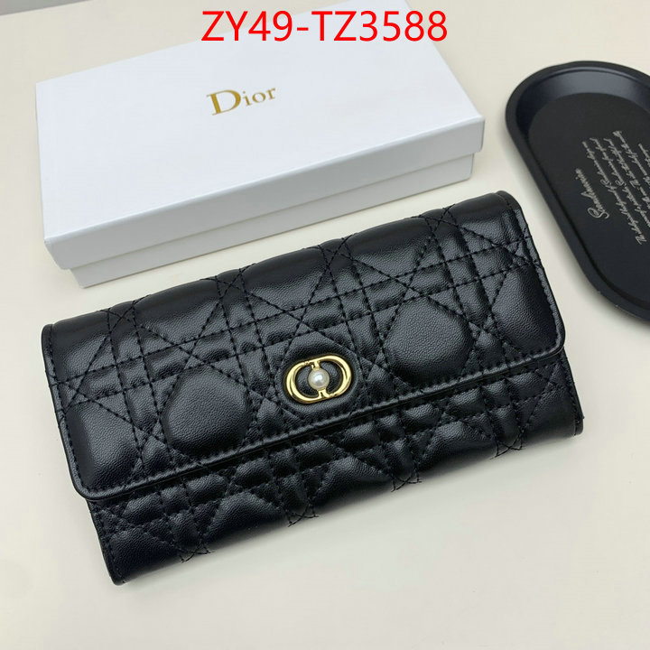 Dior Bags(4A)-Wallet- best website for replica ID: TZ3588 $: 49USD,