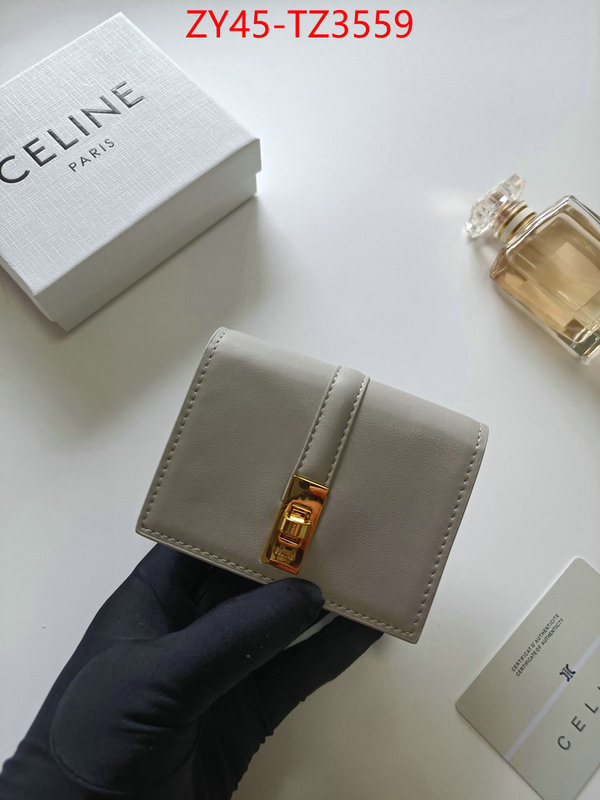 CELINE Bags(4A)-Wallet wholesale ID: TZ3559 $: 45USD,