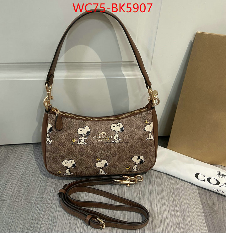 Coach Bags(4A)-Crossbody- the top ultimate knockoff ID: BK5907 $: 75USD,