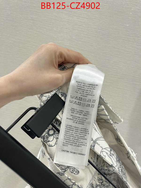 Clothing-Gucci replica us ID: CZ4902 $: 125USD