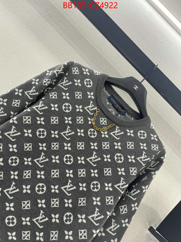 Clothing-LV best fake ID: CZ4922 $: 105USD