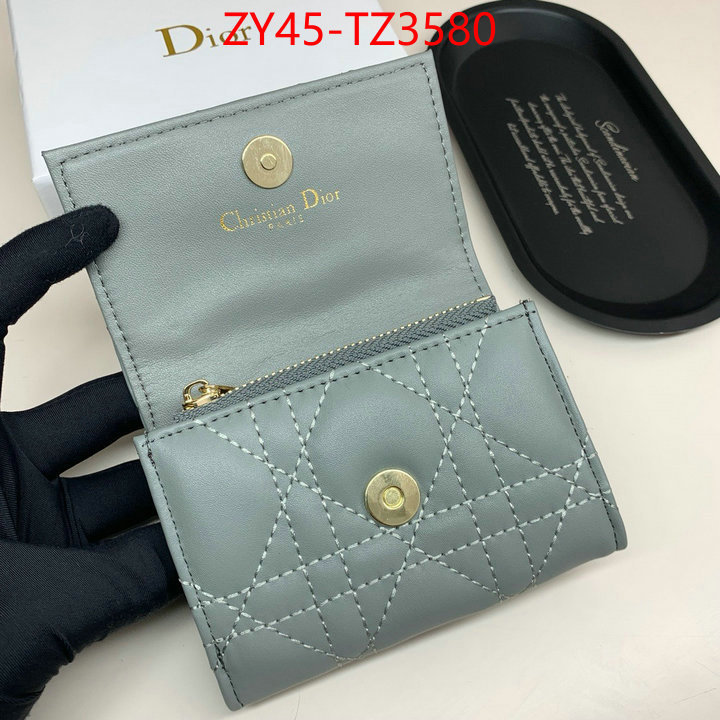 Dior Bags(4A)-Wallet- the quality replica ID: TZ3580 $: 45USD,