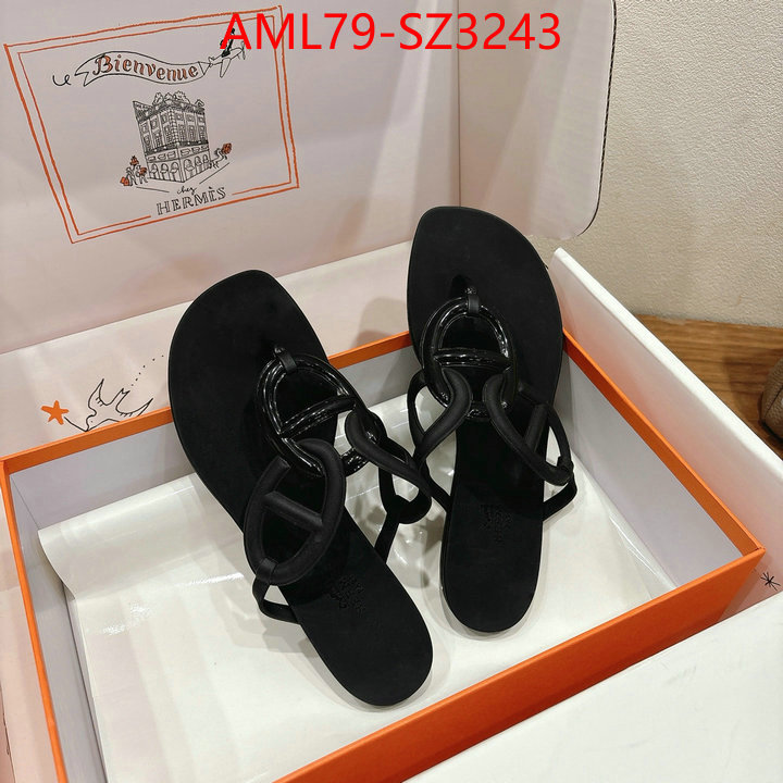Women Shoes-Hermes designer 1:1 replica ID: SZ3243 $: 79USD