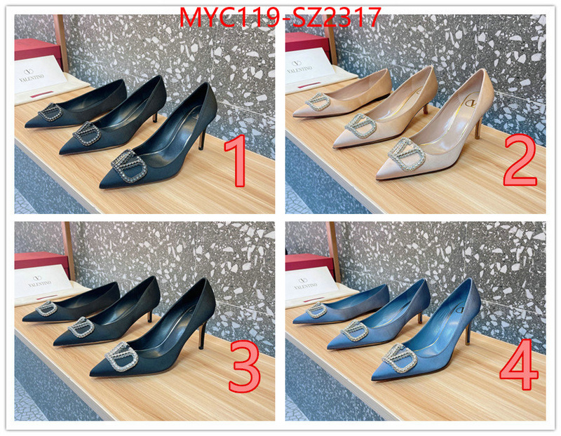 Women Shoes-Valentino 2024 replica wholesale cheap sales online ID: SZ2317 $: 119USD