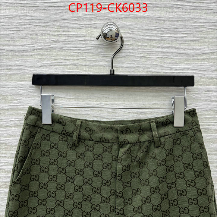 Clothing-Gucci how to start selling replica ID: CK6033 $: 119USD