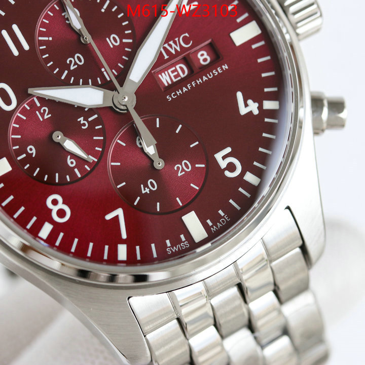Watch(TOP)-IWC best website for replica ID: WZ3103 $: 615USD