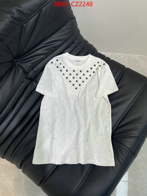 Clothing-Chanel top sale ID: CZ2248 $: 85USD