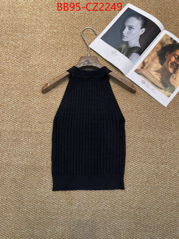 Clothing-Chanel aaaaa+ quality replica ID: CZ2249 $: 95USD