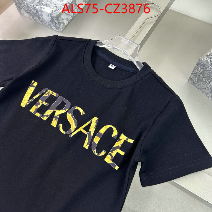 Kids clothing-Versace designer 1:1 replica ID: CZ3876 $: 75USD