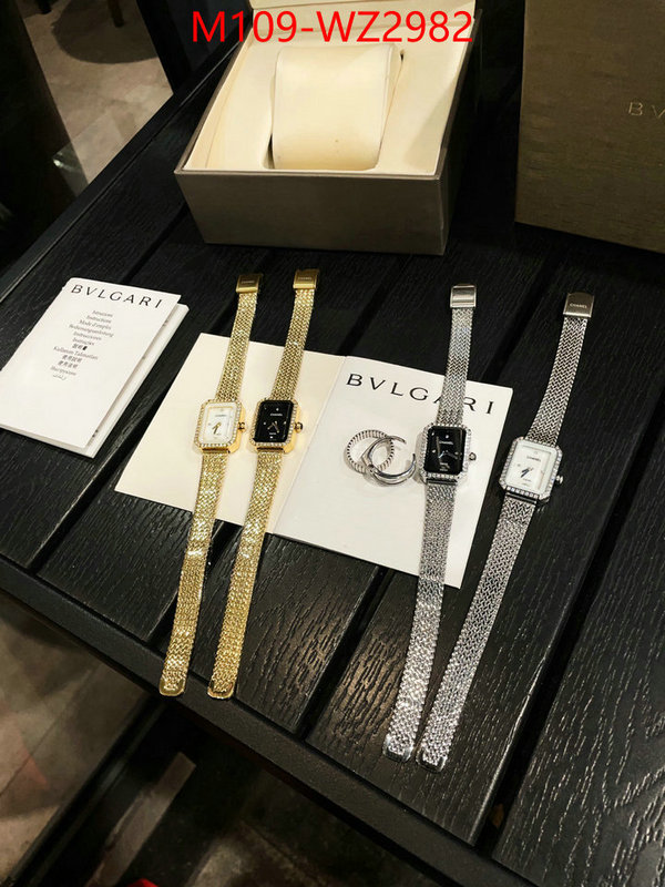 Watch(4A)-Chanel designer replica ID: WZ2982 $: 109USD