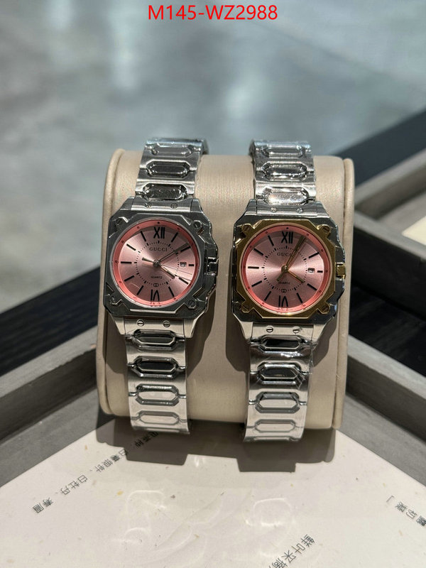 Watch(4A)-Gucci aaaaa+ quality replica ID: WZ2988 $: 145USD