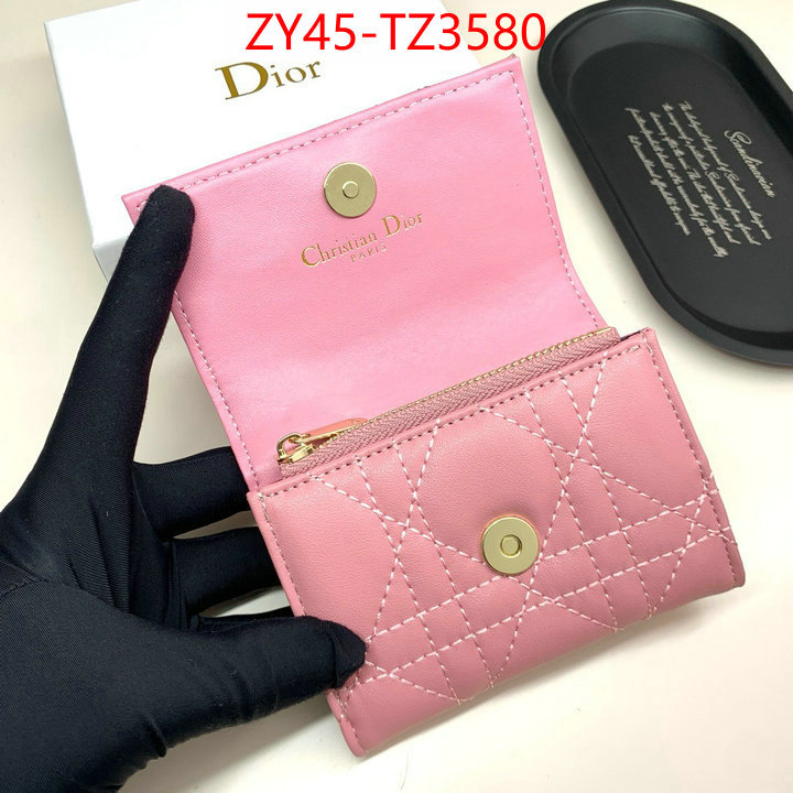 Dior Bags(4A)-Wallet- the quality replica ID: TZ3580 $: 45USD,