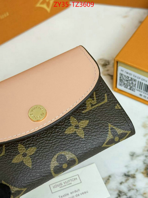 LV Bags(4A)-Wallet where to buy replicas ID: TZ3609 $: 35USD,