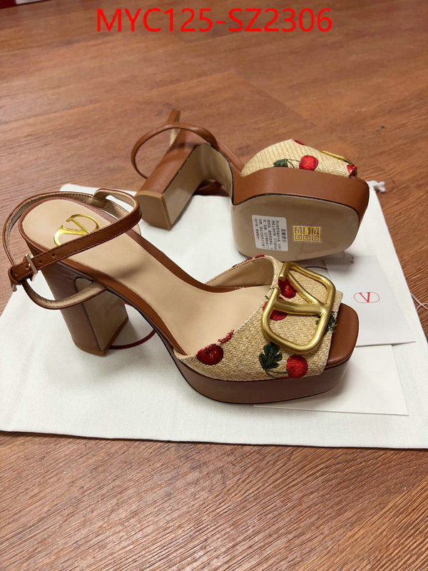 Women Shoes-Valentino best knockoff ID: SZ2306 $: 125USD
