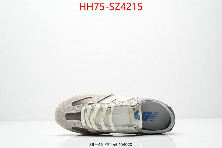 Men Shoes-New Balance where can you buy replica ID: SZ4215 $: 75USD