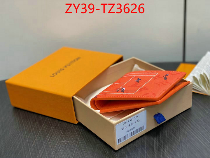 LV Bags(4A)-Wallet what's best ID: TZ3626 $: 39USD,