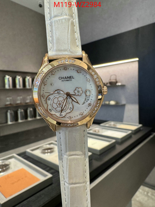 Watch(4A)-Chanel how quality ID: WZ2984 $: 119USD