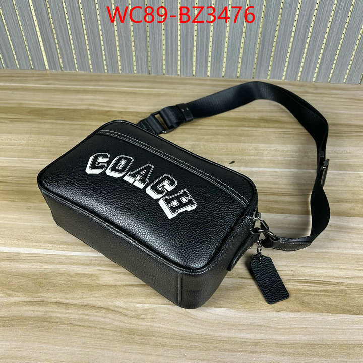 Coach Bags(4A)-Crossbody- designer high replica ID: BZ3476 $: 89USD,