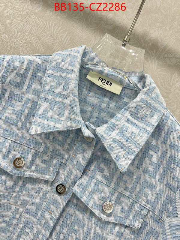 Clothing-Fendi wholesale 2024 replica ID: CZ2286 $: 135USD