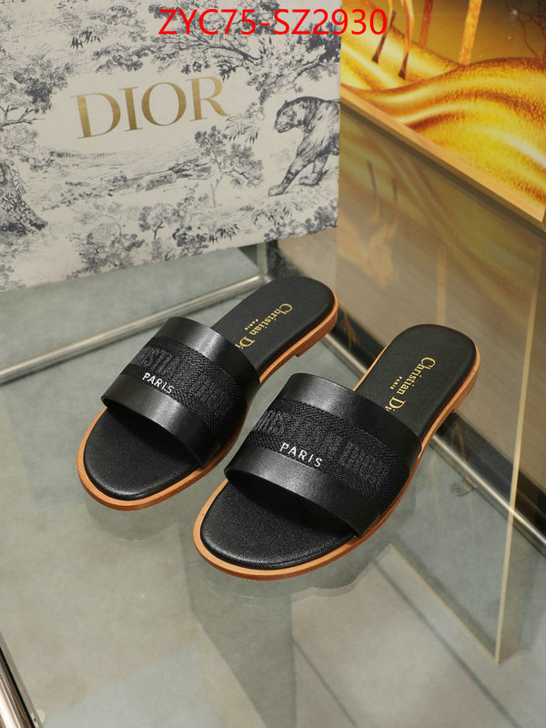 Women Shoes-Dior shop the best high authentic quality replica ID: SZ2930 $: 75USD