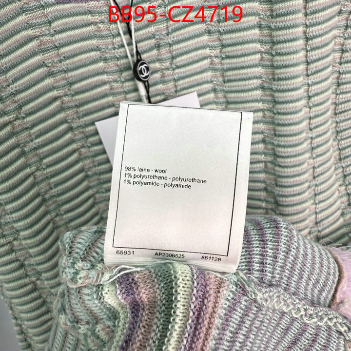 Clothing-Chanel perfect quality designer replica ID: CZ4719 $: 95USD