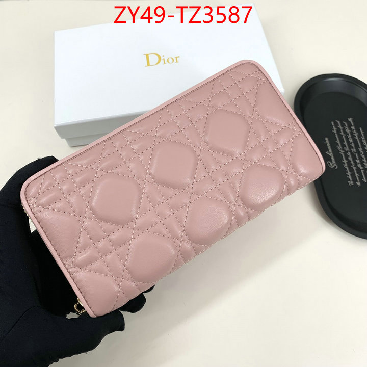 Dior Bags(4A)-Wallet- top quality replica ID: TZ3587 $: 49USD,