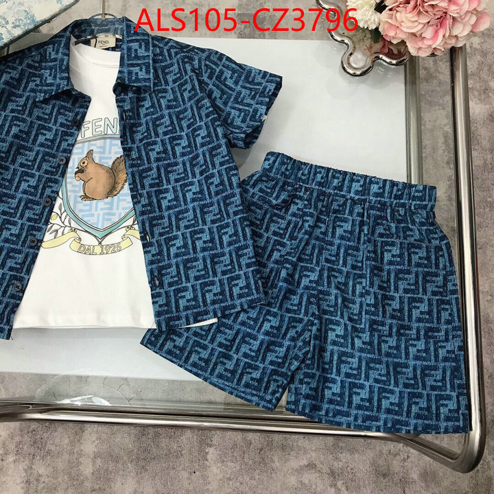 Kids clothing-Fendi sale outlet online ID: CZ3796 $: 105USD