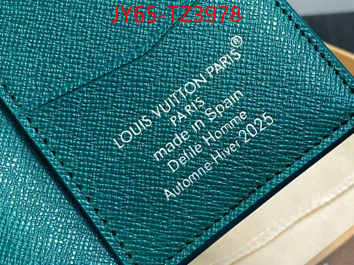 LV Bags(TOP)-Wallet replica online ID: TZ3978 $: 65USD,