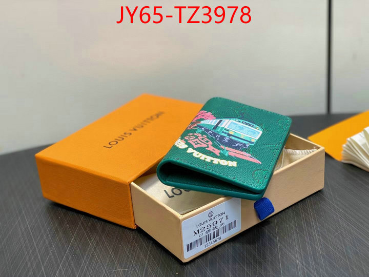 LV Bags(TOP)-Wallet replica online ID: TZ3978 $: 65USD,
