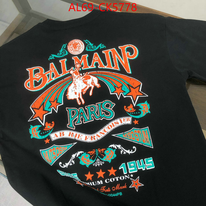 Clothing-Balmain how to find replica shop ID: CK5778 $: 69USD