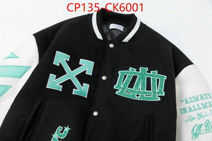 Clothing-OffWhite knockoff ID: CK6001 $: 135USD