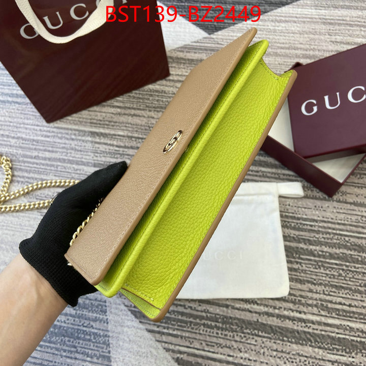 Gucci Bags(TOP)-Crossbody- new designer replica ID: BZ2449 $: 139USD,