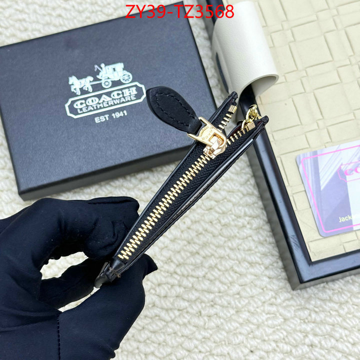 Coach Bags(4A)-Wallet high quality replica ID: TZ3568 $: 39USD,