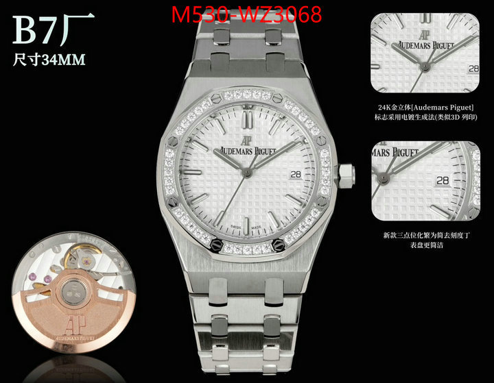 Watch(TOP)-Audemars Piguet luxury cheap replica ID: WZ3068 $: 530USD-shoes yupoo Watch(TOP)-Audemars Piguet luxury cheap replica ID: WZ3068 $: 530USD