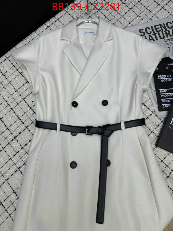 Clothing-Dior what is aaaaa quality ID: CZ2281 $: 139USD