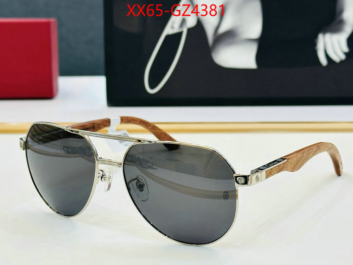 Glasses-Cartier outlet 1:1 replica ID: GZ4381 $: 65USD