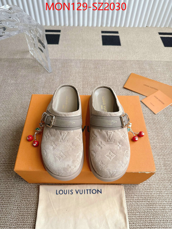 Women Shoes-LV designer wholesale replica ID: SZ2030 $: 129USD